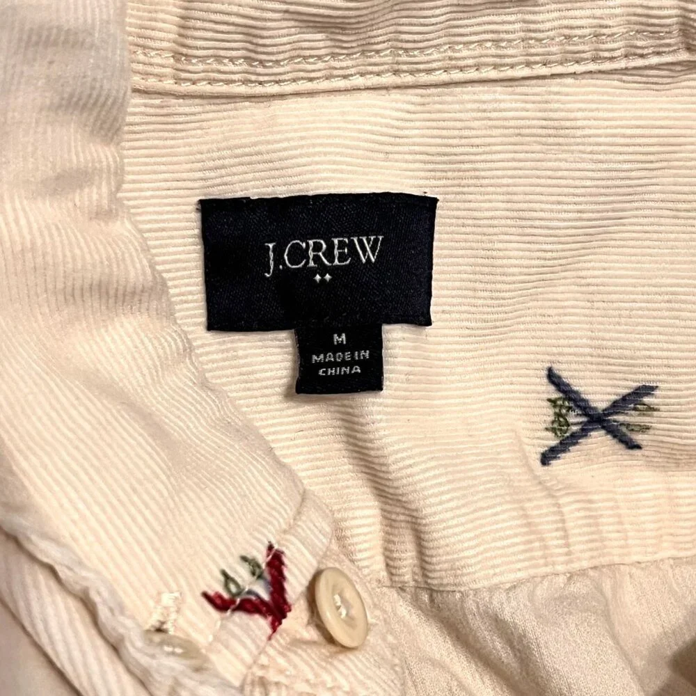 J. Crew crew corduroy